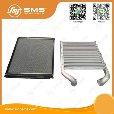 라디에이터 712W06100-0005 HOWO 트럭 부품 인터쿨러 WG9925530136 WG9925530137 물 탱크